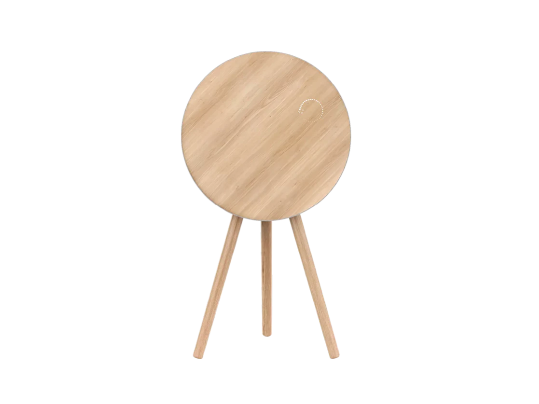 Momax Cymbal Foldable Smart Table | Wireless Charger + Speaker | Qatar Momax Cymbal Foldable Smart Table | Wireless Charger + Speaker | Qatar